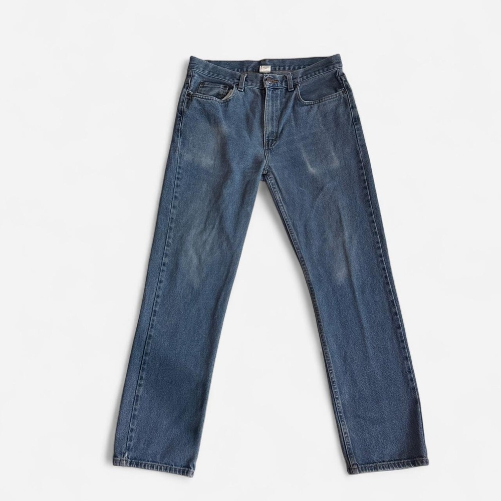 Vintage faded glory Blue denim jeans faded wash 32”